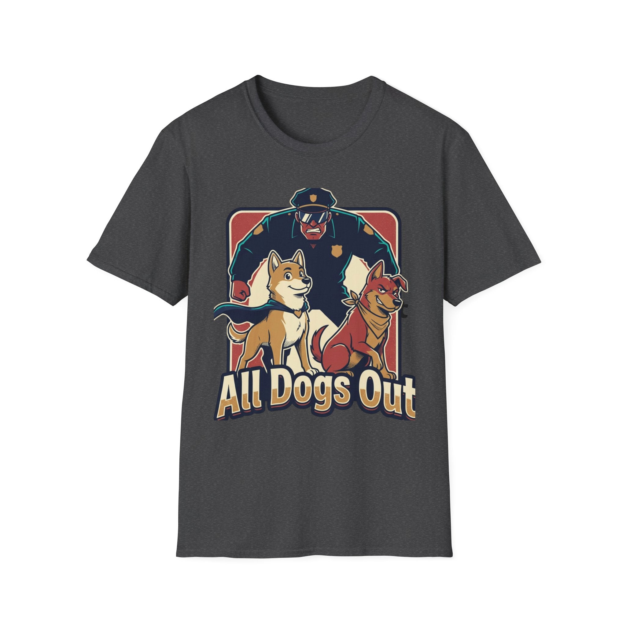 All Dogs Out Unisex T-Shirt