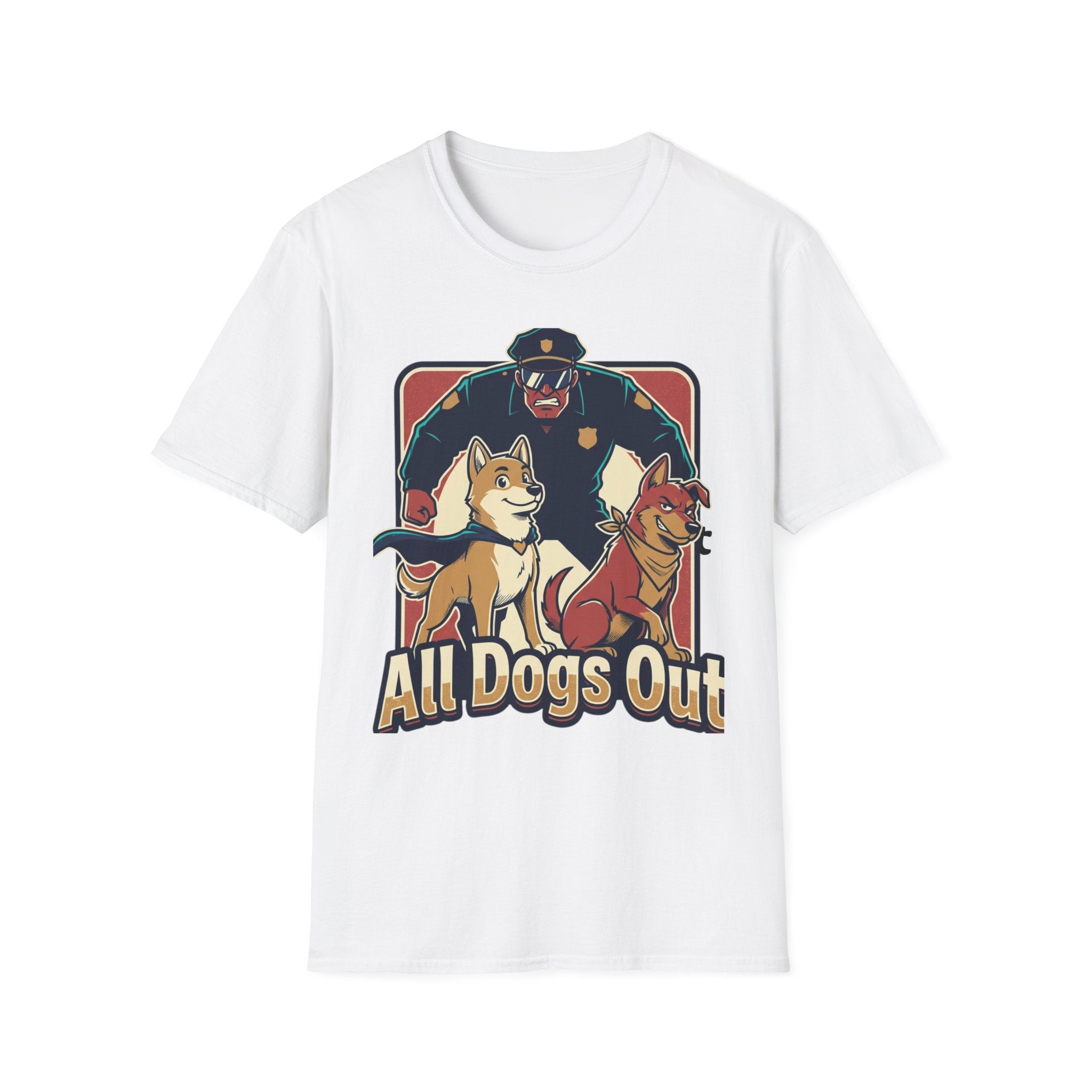 All Dogs Out Unisex T-Shirt